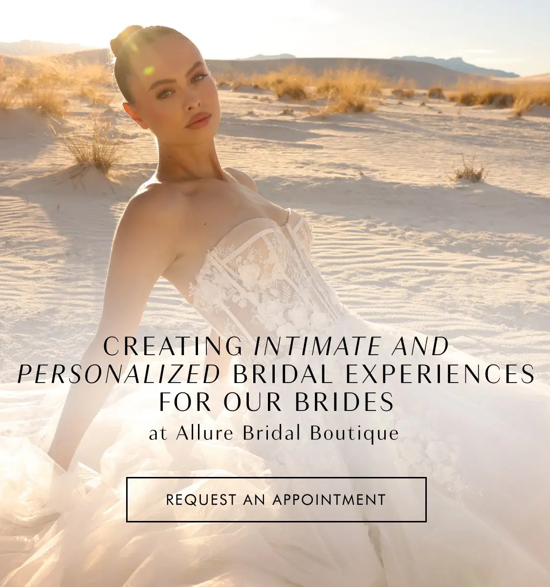 Jimme Huang designs at Allure Bridal Boutique