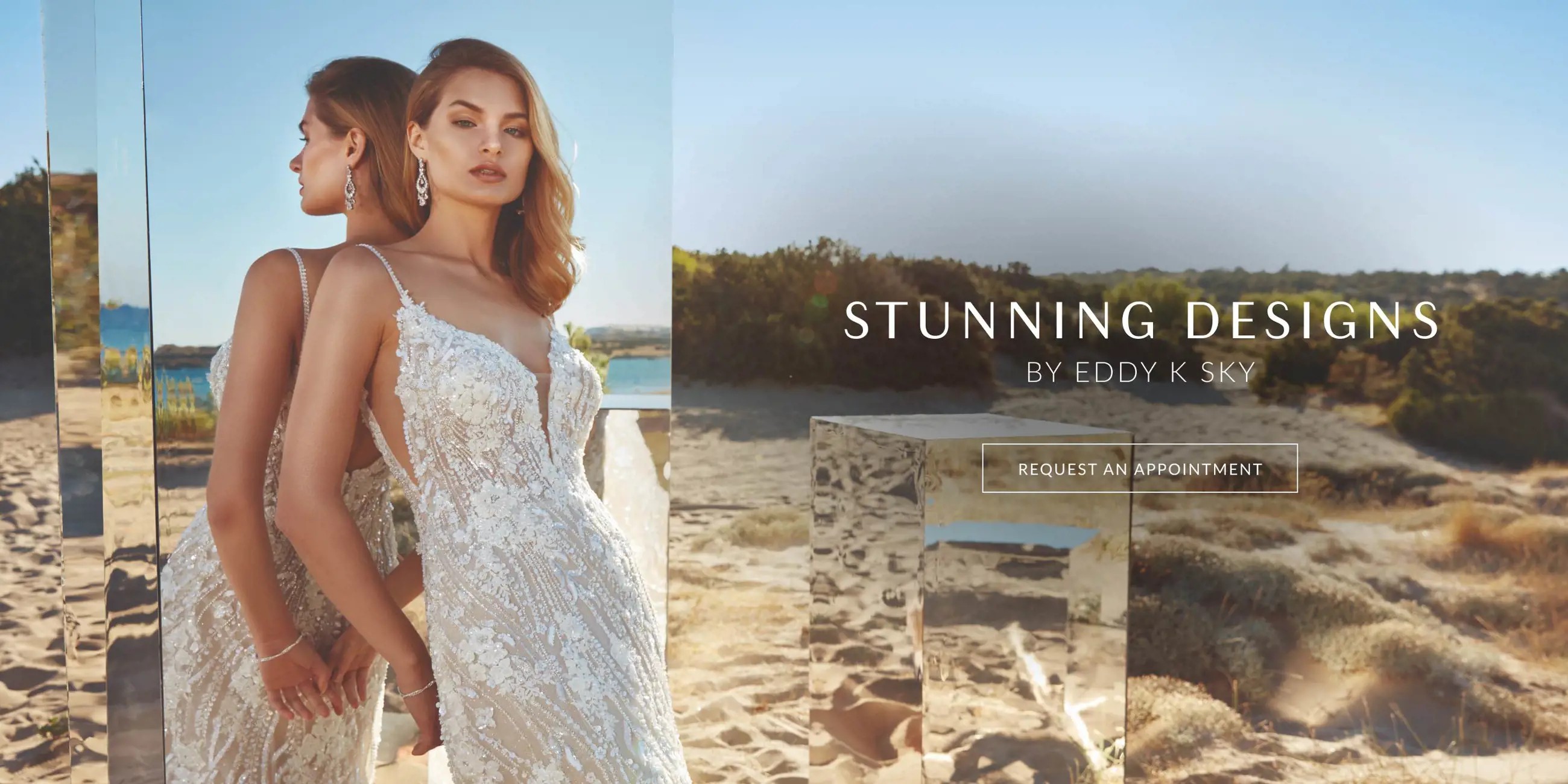 Stunning wedding dresses by Eddy K Sky
